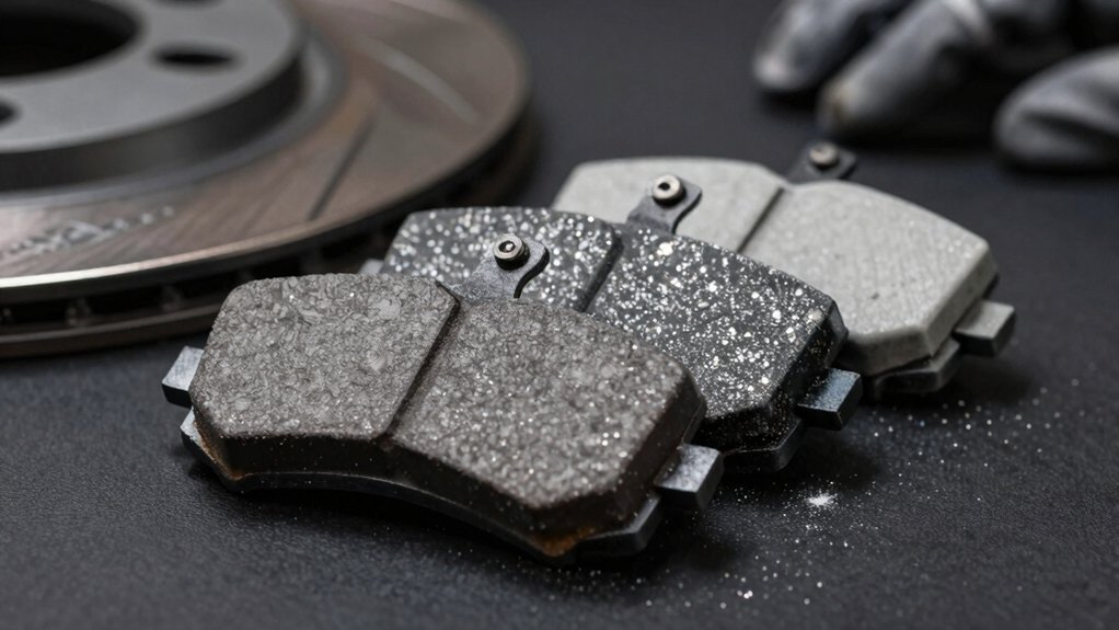 disc brake pad material selection