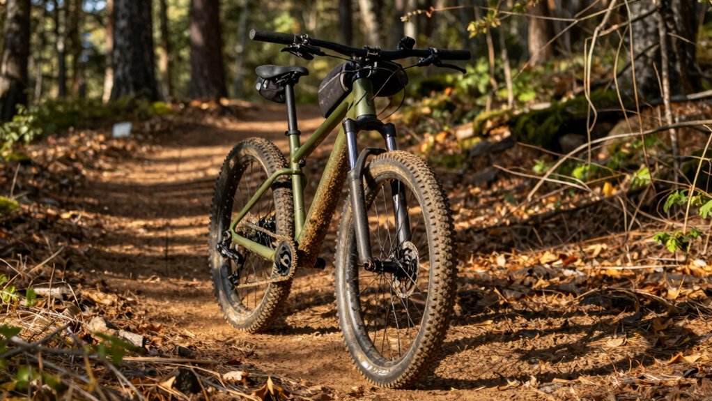 fat bike trail setup