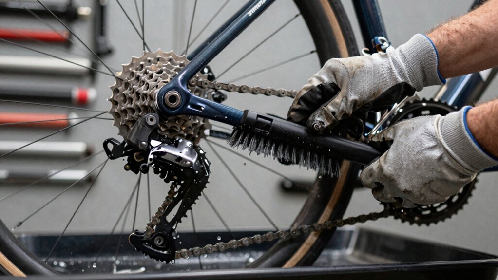 how to clean bike drivetrain