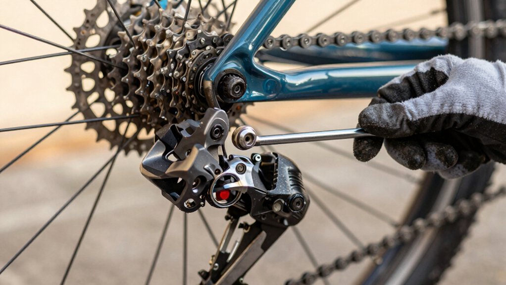 rear derailleur adjustment guide instructions