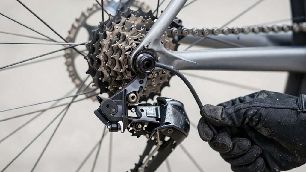 rear derailleur shifting troubleshooting