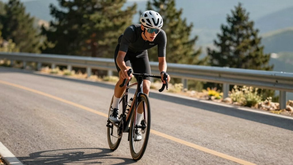 safe road bike descent