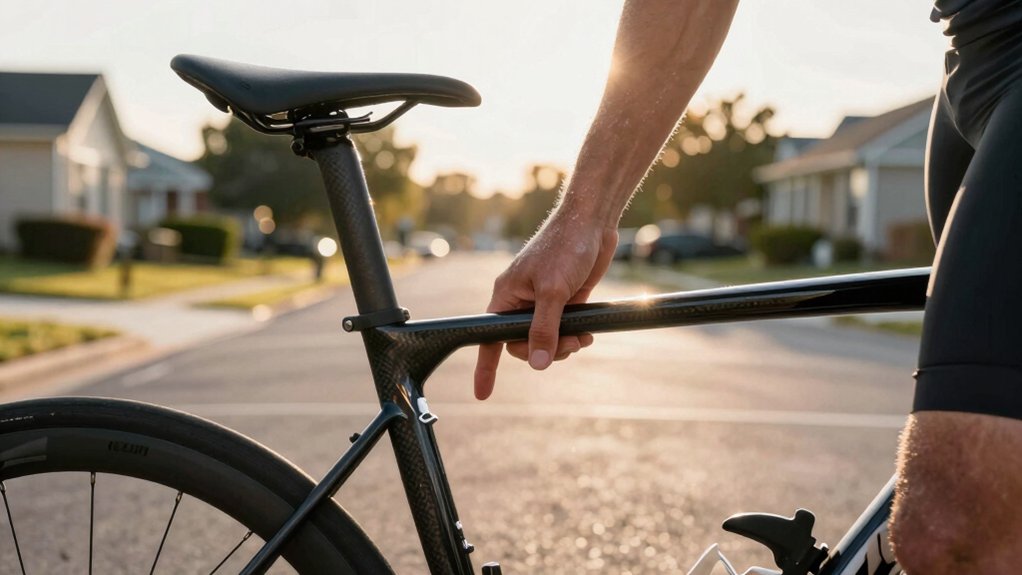 setting proper saddle height