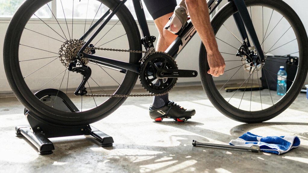 setting up a bike trainer correctly