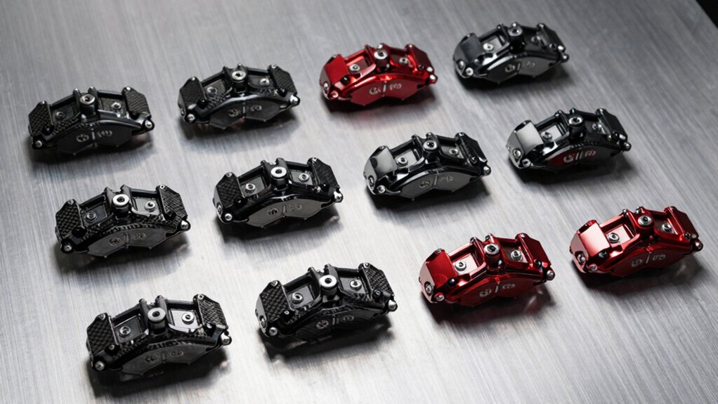 top disc brake calipers