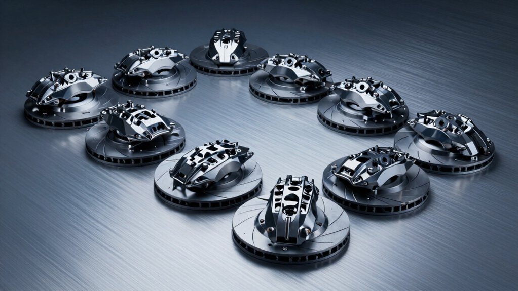 top disc brake calipers