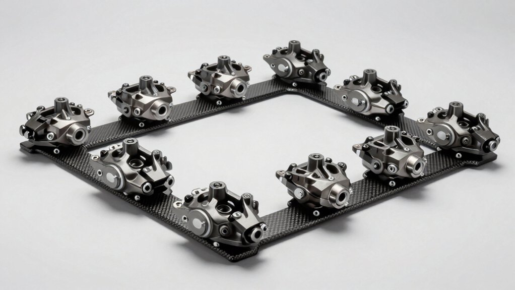 top flat mount calipers