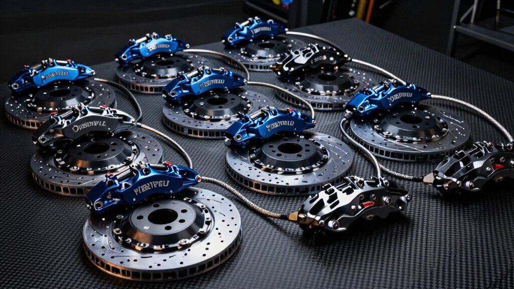 top hydraulic brake sets