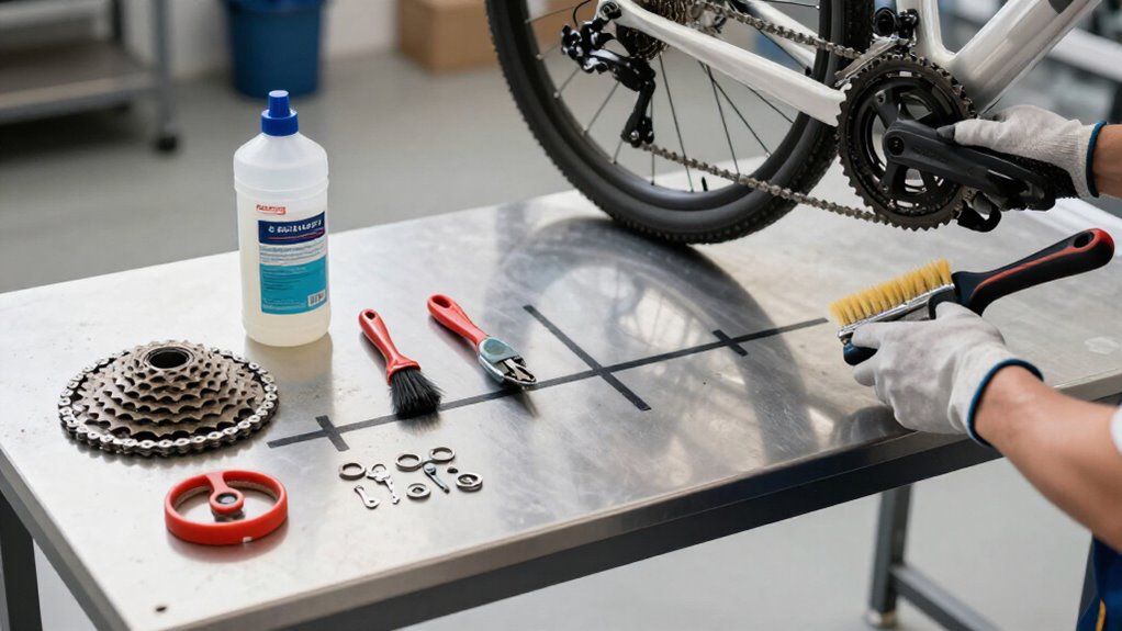 bike drivetrain maintenance schedule