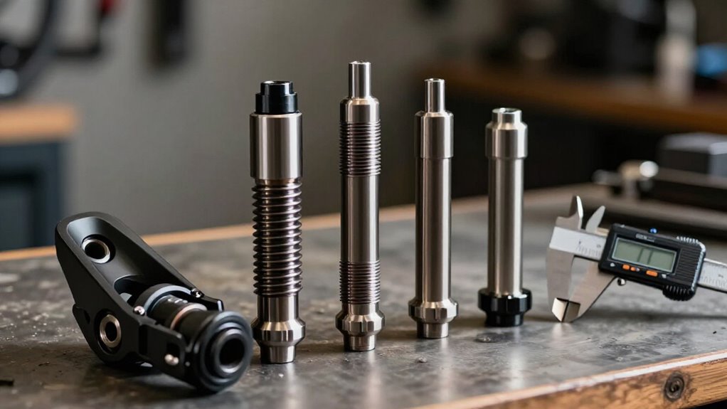 choose correct thru axle size