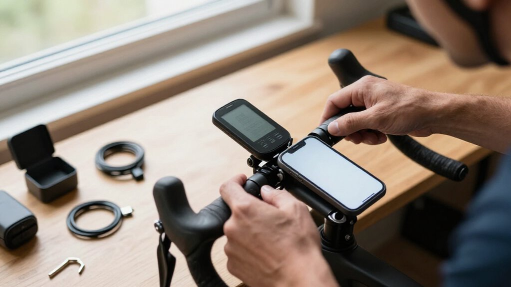 set up bike computer